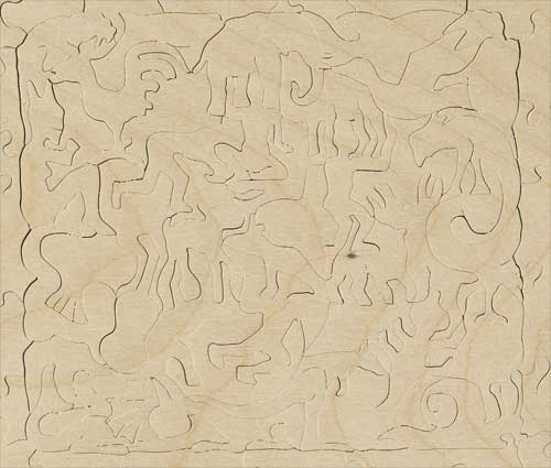 escher mosaic ii puzzle